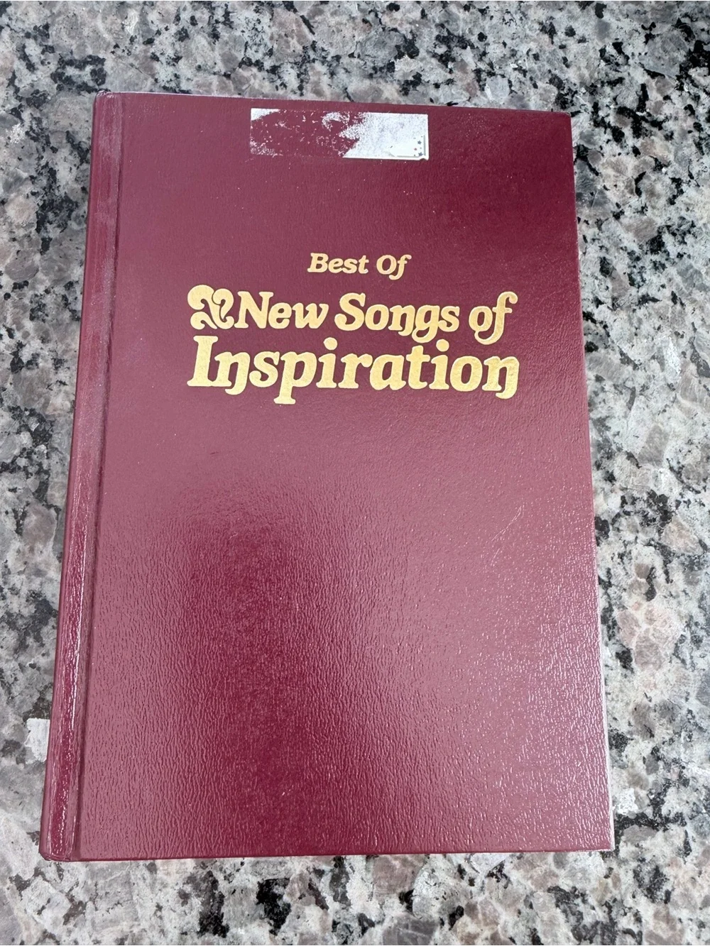Maroon 'Best of New Songs of Inspiration' Decorative Wall Book